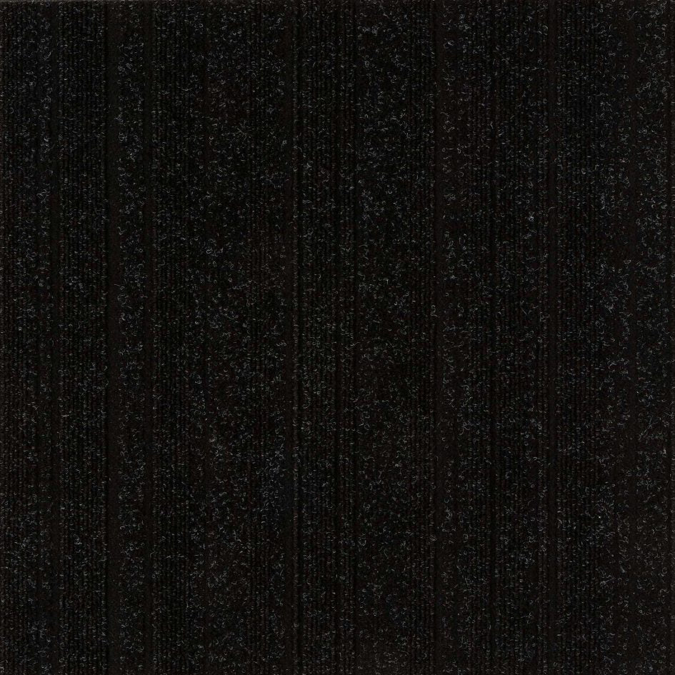 Burmatex Code 12929 pitch black carpet tile. 10% reduction in price.