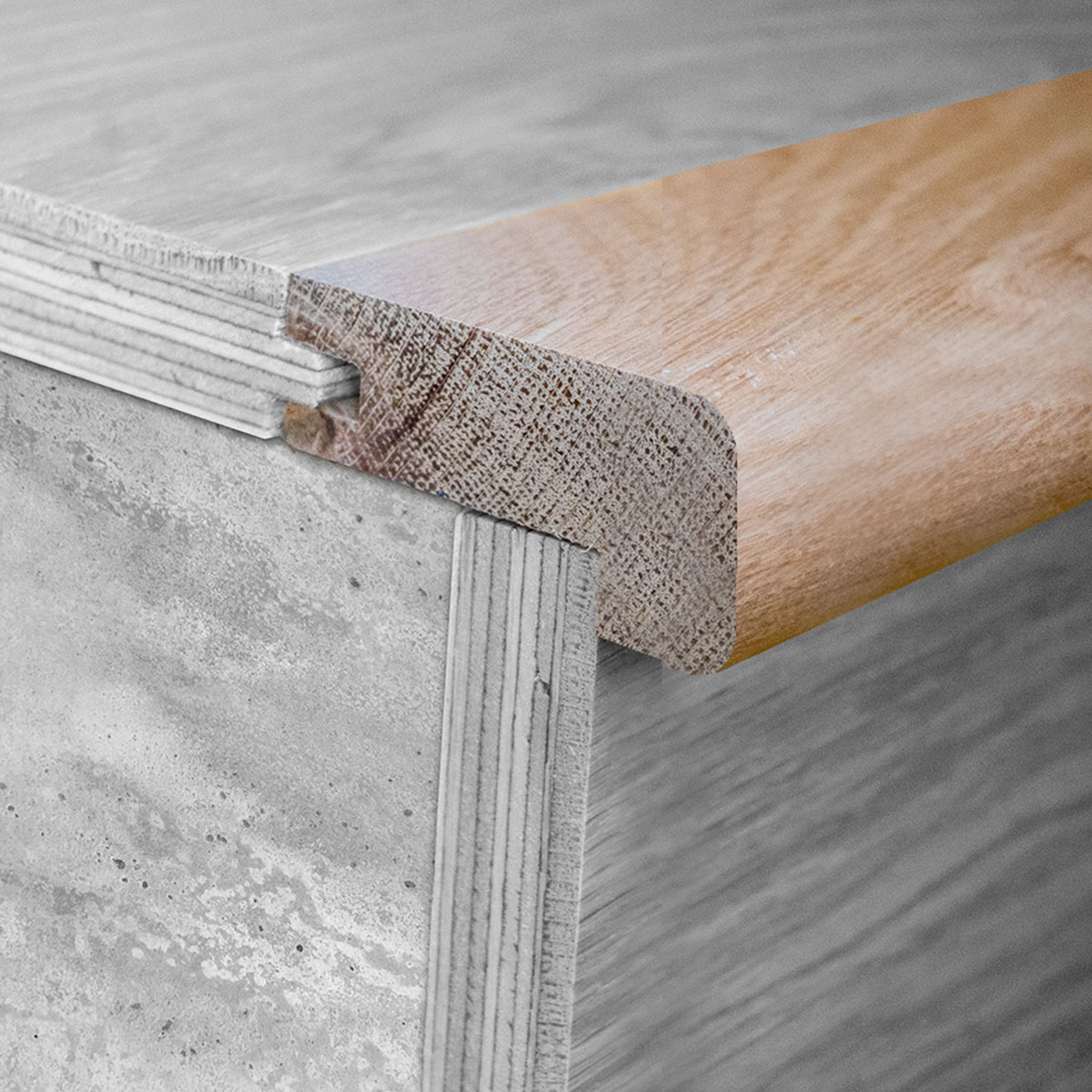 V4 Oak Stair Nosing Flooring