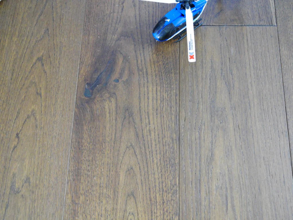 Fenston Carter Wood Flooring Smoke Stained Oak Brushed & Lacquered Click