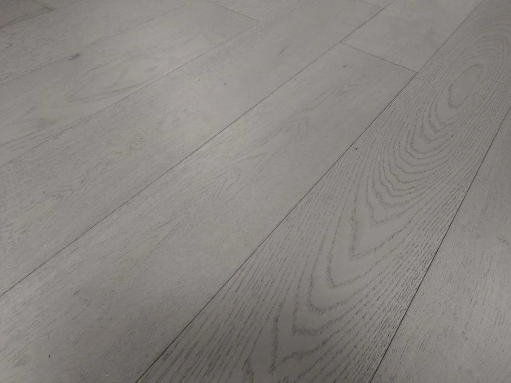 Fenston Carter Wood Flooring Click Mineral Grey Oak Lacquered