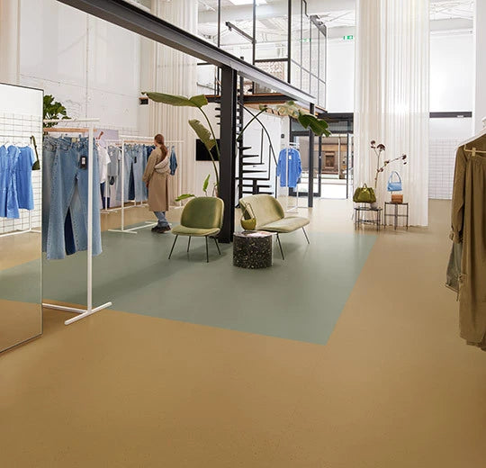 Forbo Marmoleum Cocoa 3587 curcuma