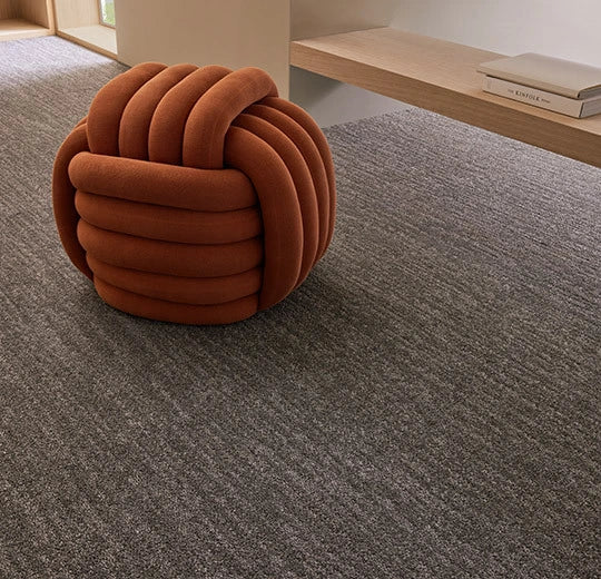 Forbo Tessera Twine 5003 granite grid carpet tile