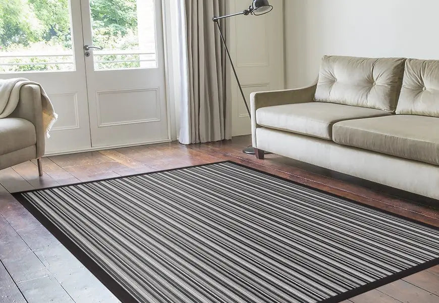 Alternative Flooring Merlin Striped Wool Rug