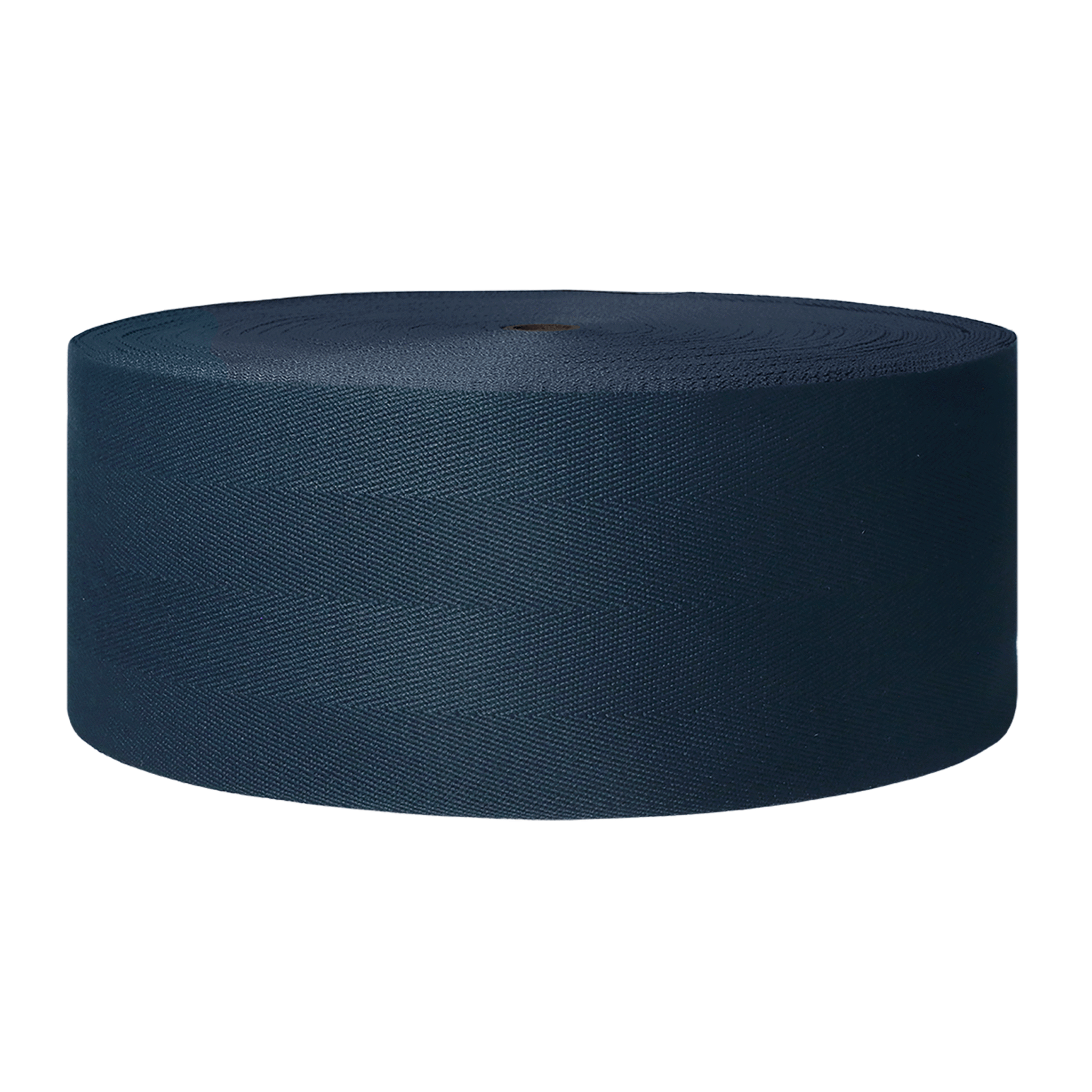 Polyester herringbone Indigo border tape