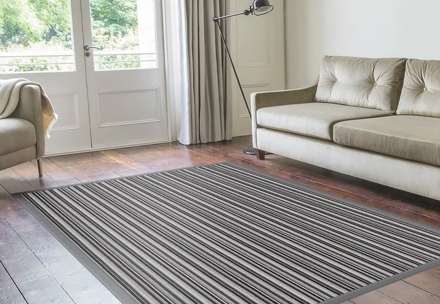 Alternative Flooring Frank Striped Wool Rug
