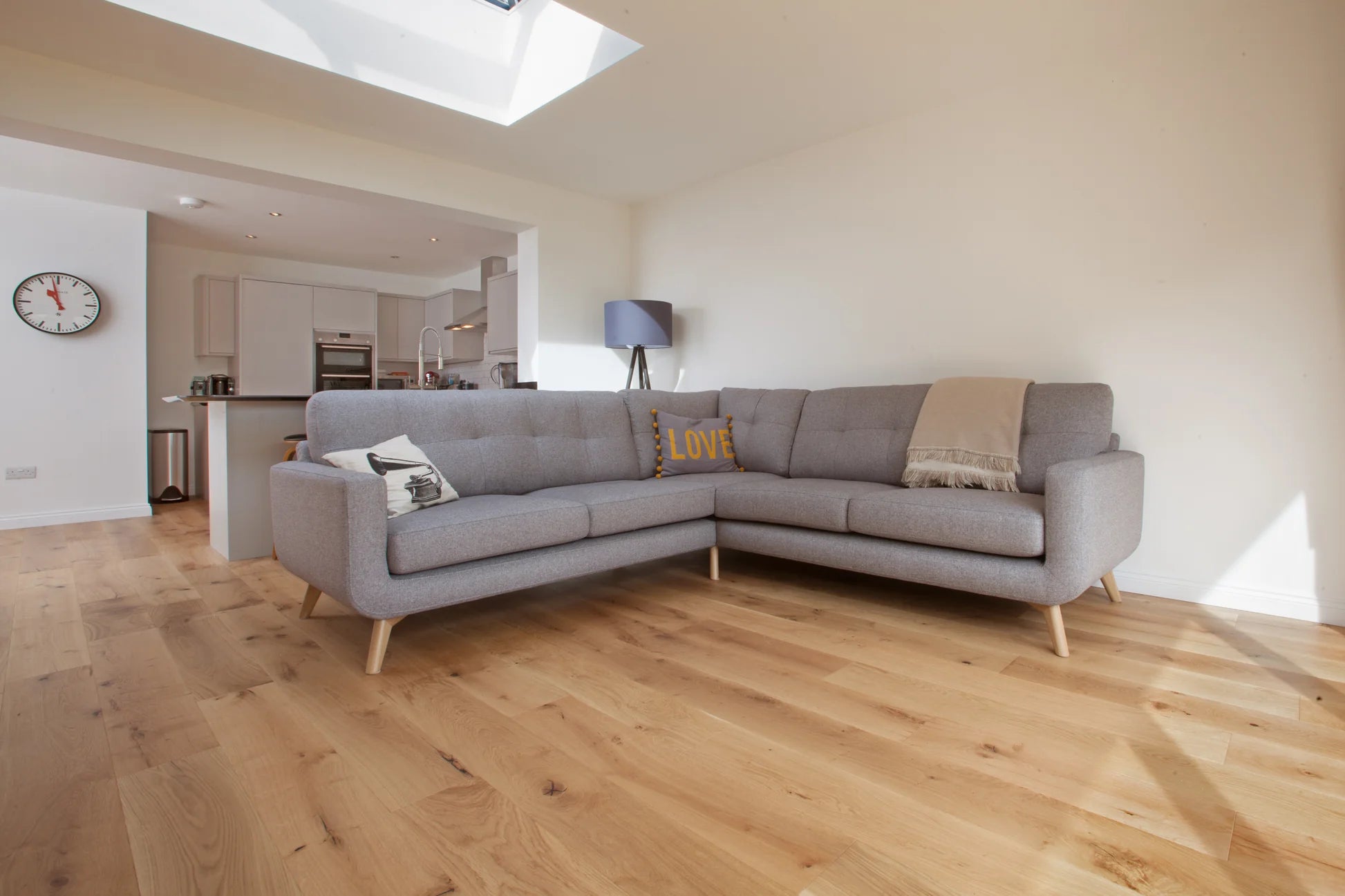 A111 Brushed Matt Oak - Engineered Wood Floor From V4