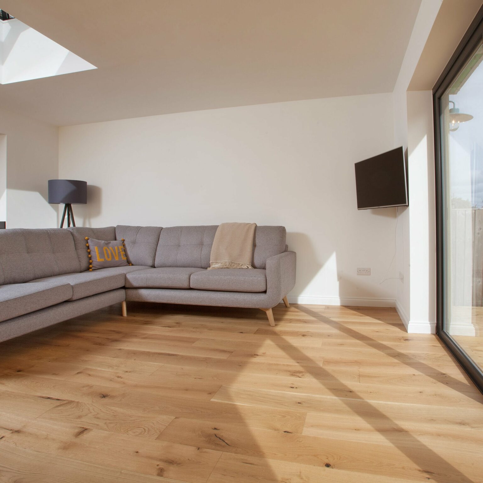 A111 Brushed Matt Oak - Real Engineered Oak Wooden Flooring From V4