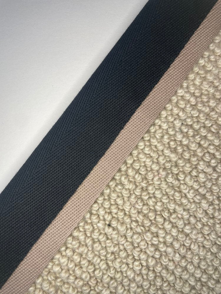 Carpet Edging Double Border Black And Mocha Meringue border tape onto carpet