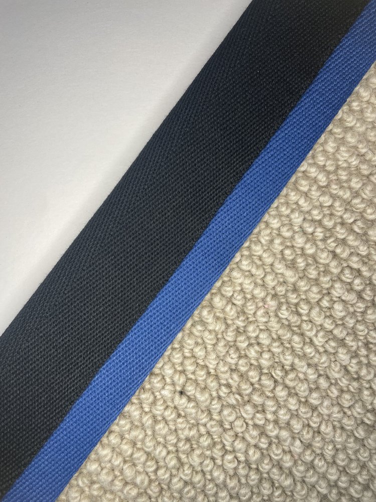 Carpet Edging Double Border Black And Set Sail border tape onto carpet