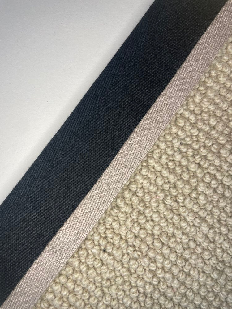 Carpet Edging Double Border Black And Simply Taupe border tape onto carpet