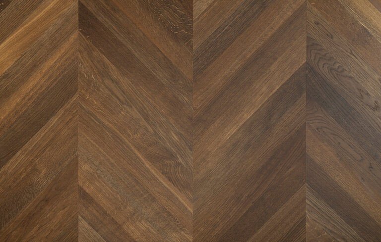 Ted Todd Residence Engineered Wood Flooring - Bloomfield Chevron