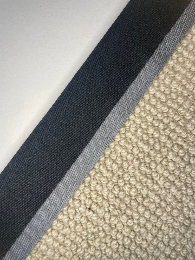 Carpet Edging Double Border Black And Ultimate Gray border tape onto carpet