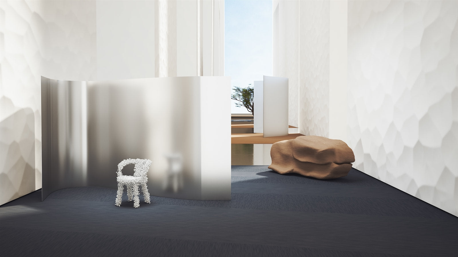 Bolon Emerge Swirl Flooring Rolls, Tiles & Acoustic Studio Tiles Online – Get Free Samples