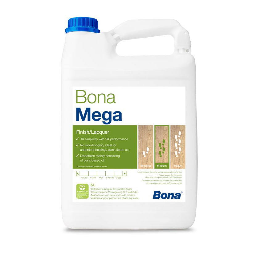 V4 wooden flooring Lacquer Finishes Bona Mega Natural Matt 5L