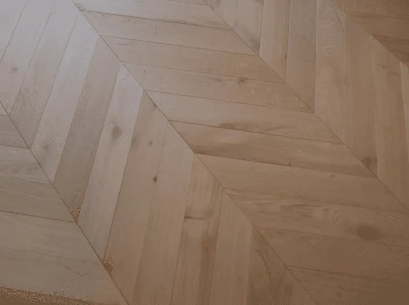 Fenston Carter Chevron Invisible Oak Oiled Flooring