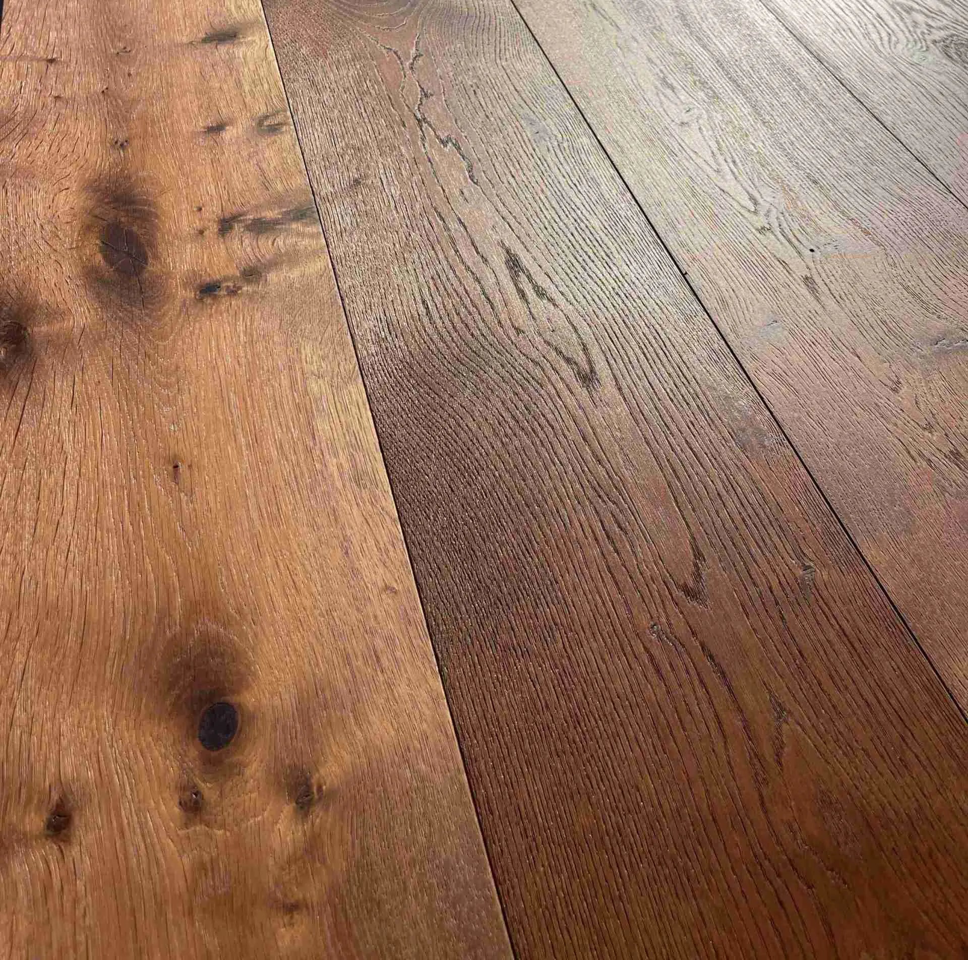 Fenston Carter Wood Flooring Double Smoked Oak Brushed & Oiled