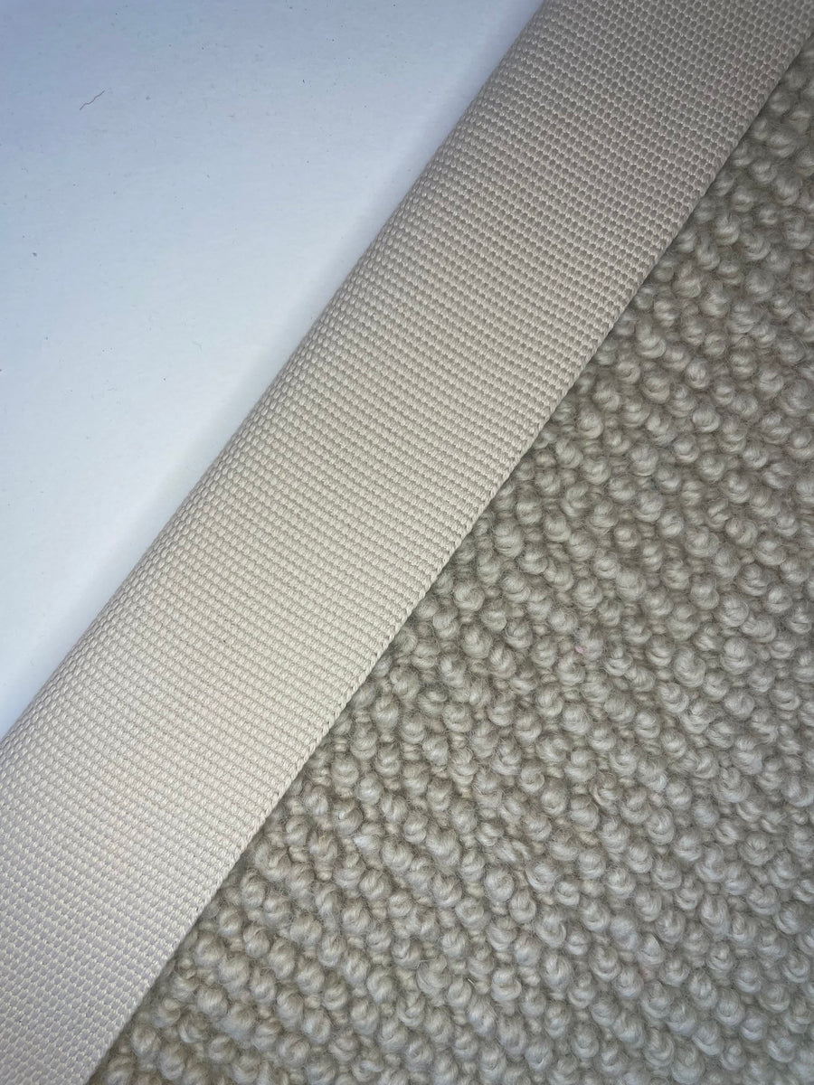 Plain Weave Cotton Eggnog Border