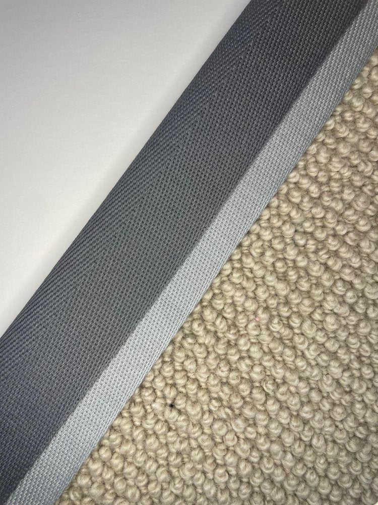 Carpet Edging Double Border Gargoyle And Ultimate Gray border tape onto carpet