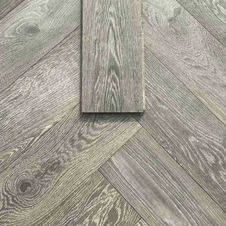 Fenston Carter Wood Flooring Parquet Manhattan Grey Oak Brushed & Oiled Flooring