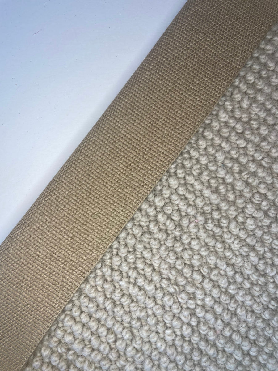 Plain Weave Cotton Honey Mustard Border