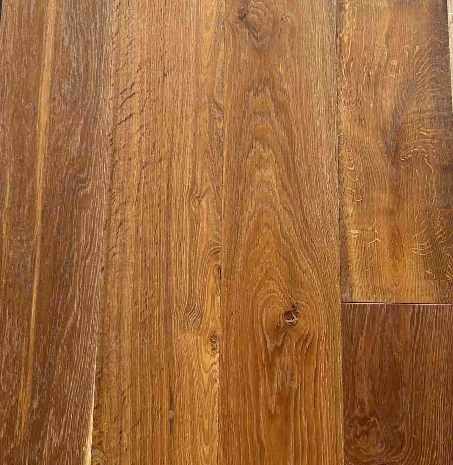 Fenston Carter Wood Flooring Double Smoked Oak Brushed & Oiled