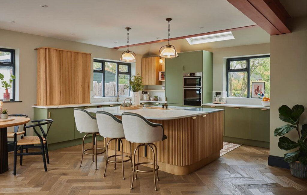 Ted Todd Create Engineered Wood Flooring - Jute Chevron