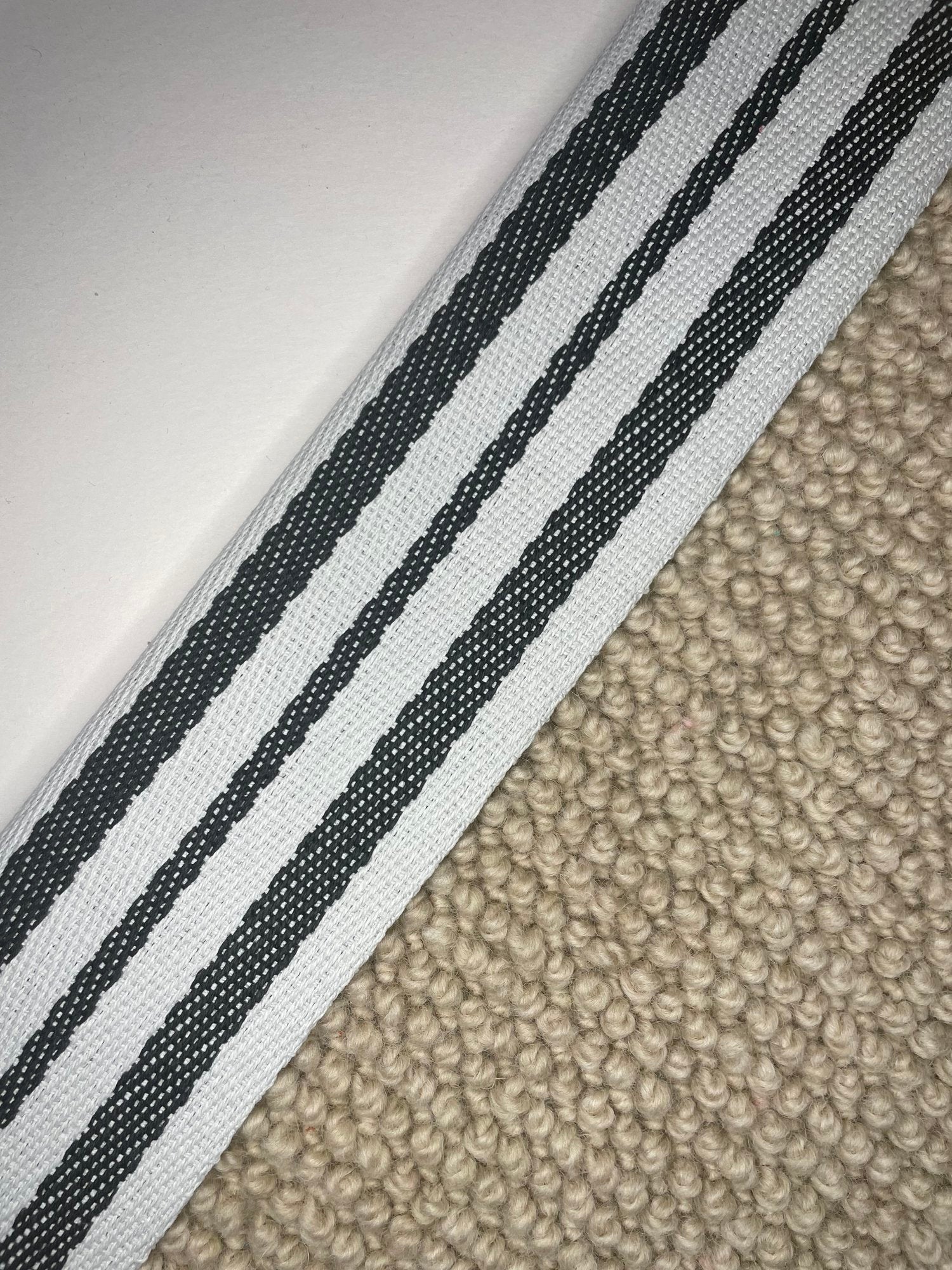 Carpet Edging Stripe Borders Montgomery A border tape onto carpet