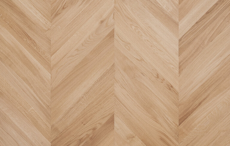 Ted Todd Residence Engineered Wood Flooring - Motcombs Chevron