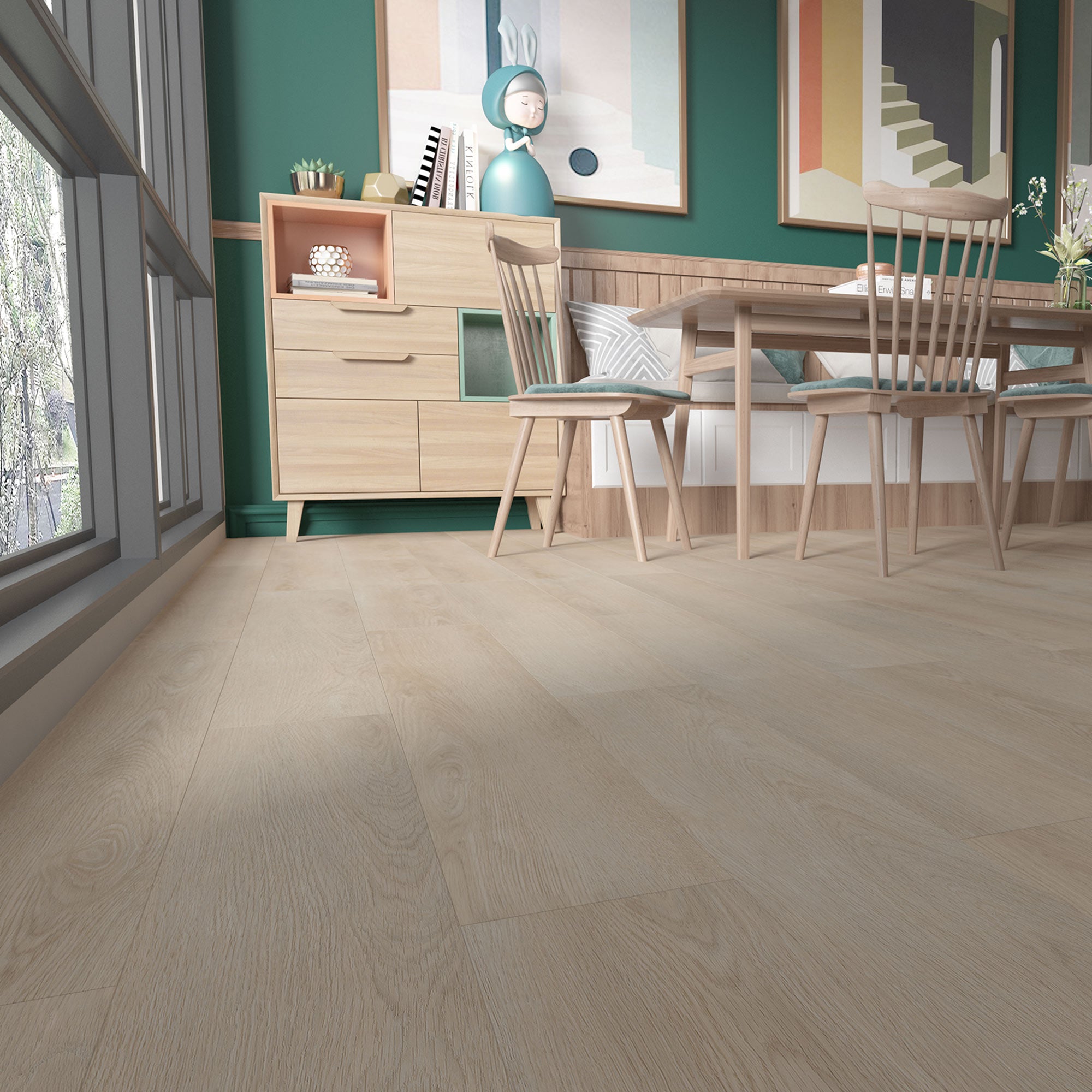 V4 NM101 Catkin Oak Natureffect Mineral Core SPC luxury vinyl flooring