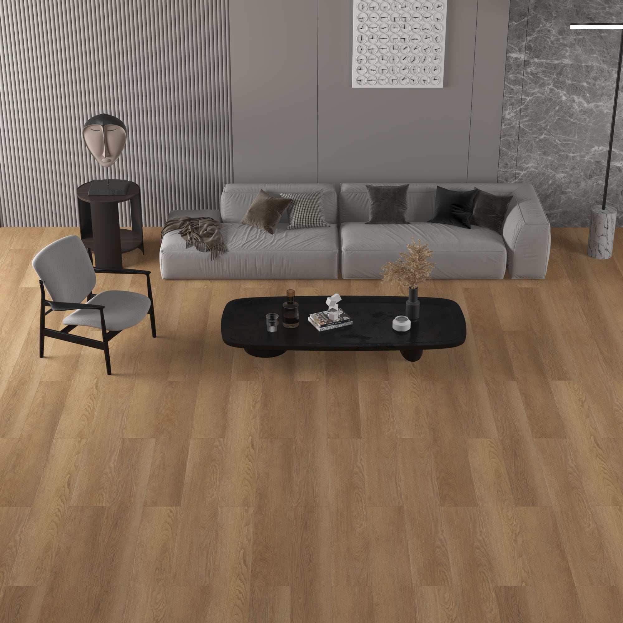 V4 NM103 Morning Sun Oak Natureffect Mineral Core SPC luxury vinyl flooring