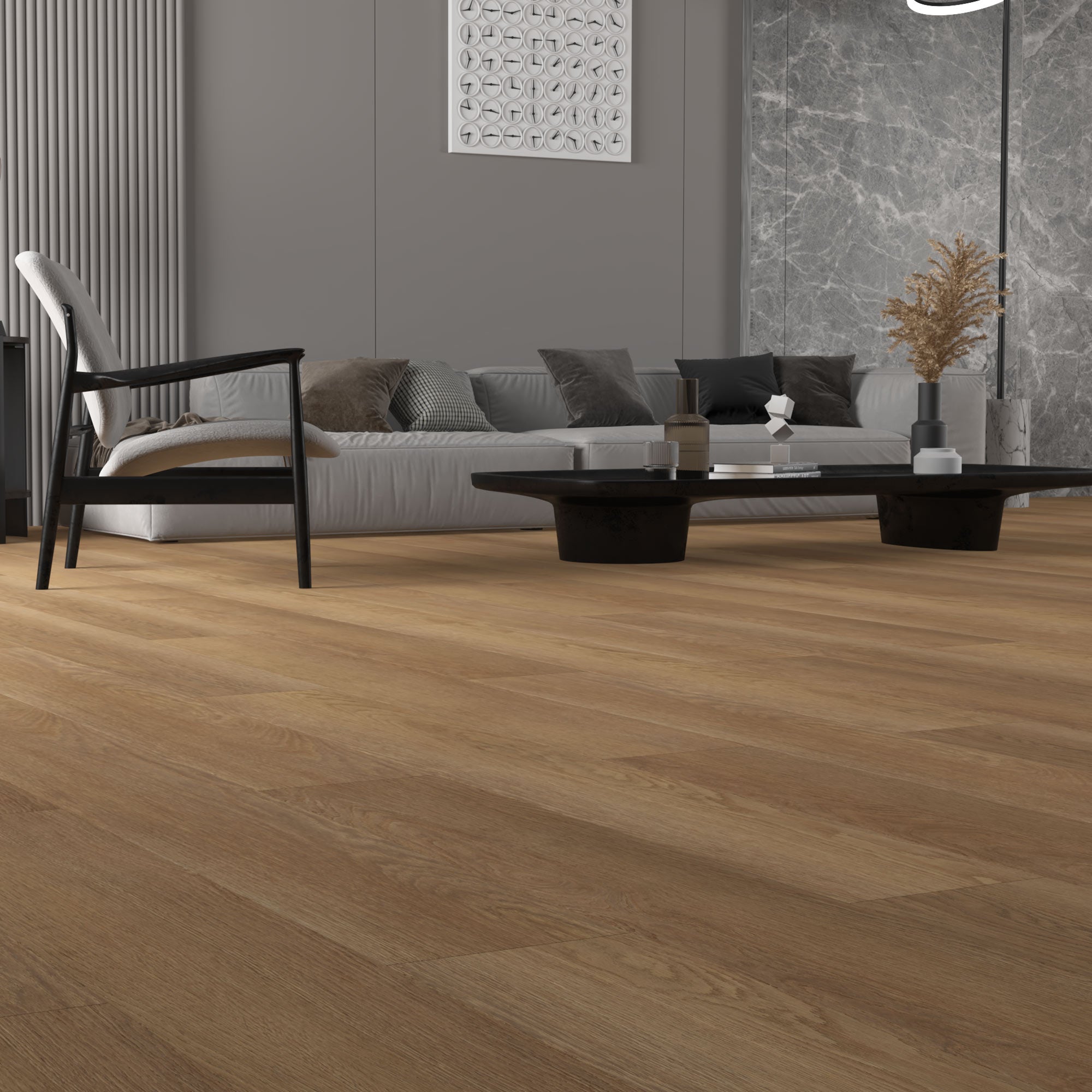 V4 NM103 Morning Sun Oak Natureffect Mineral Core SPC luxury vinyl flooring