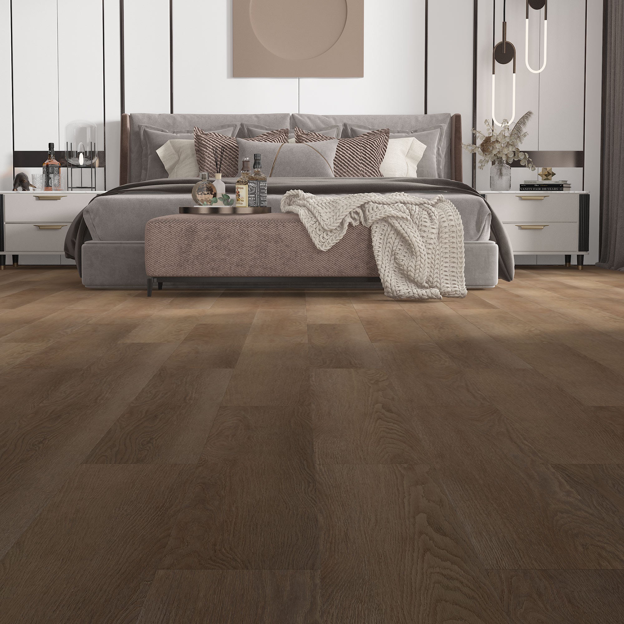 V4 NM105 Bulrush Oak Natureffect Mineral Core SPC luxury vinyl flooring