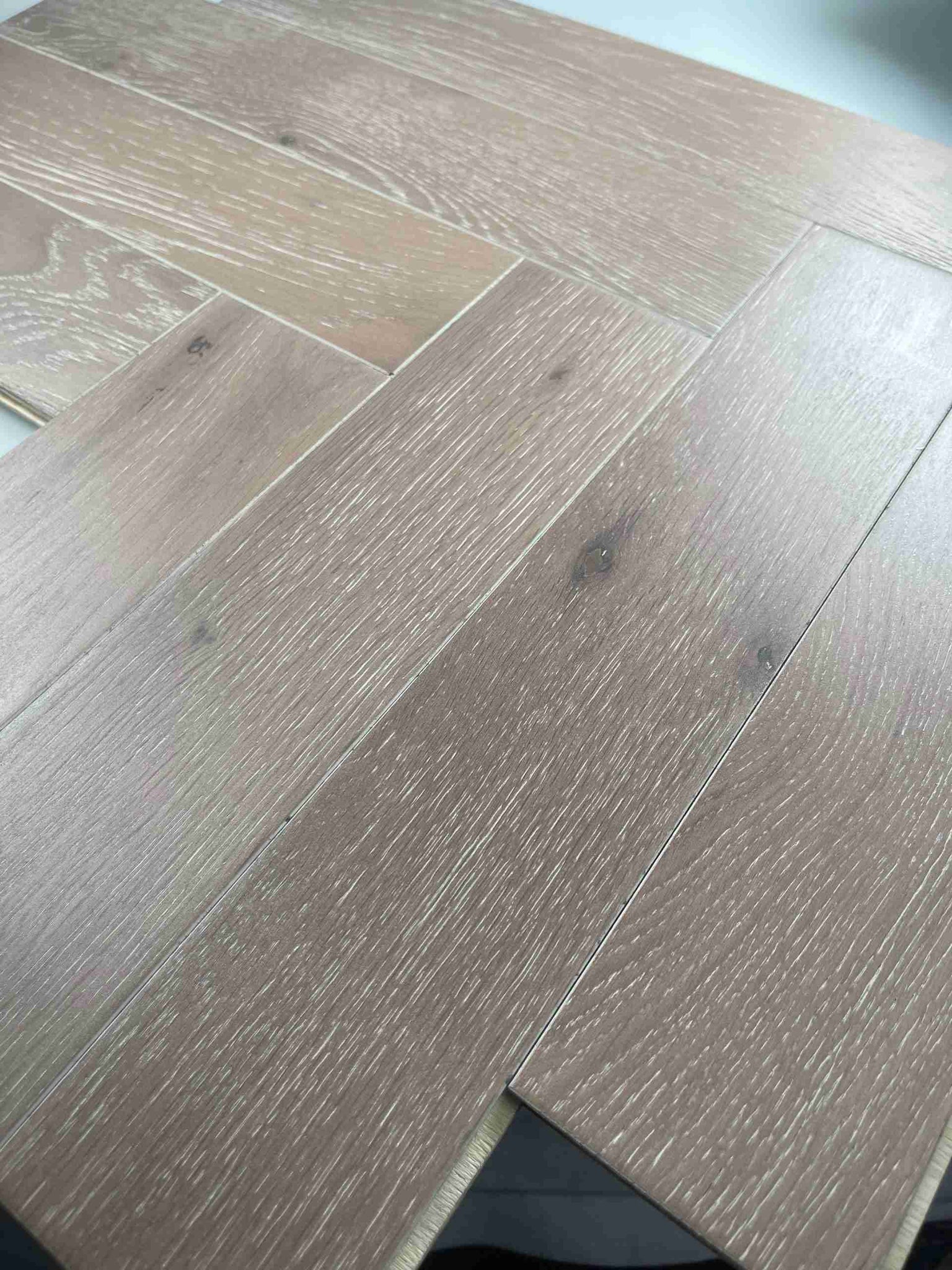 Fenston Carter Wood Flooring Parquet Iceberg Oak Brushed & Oiled Flooring