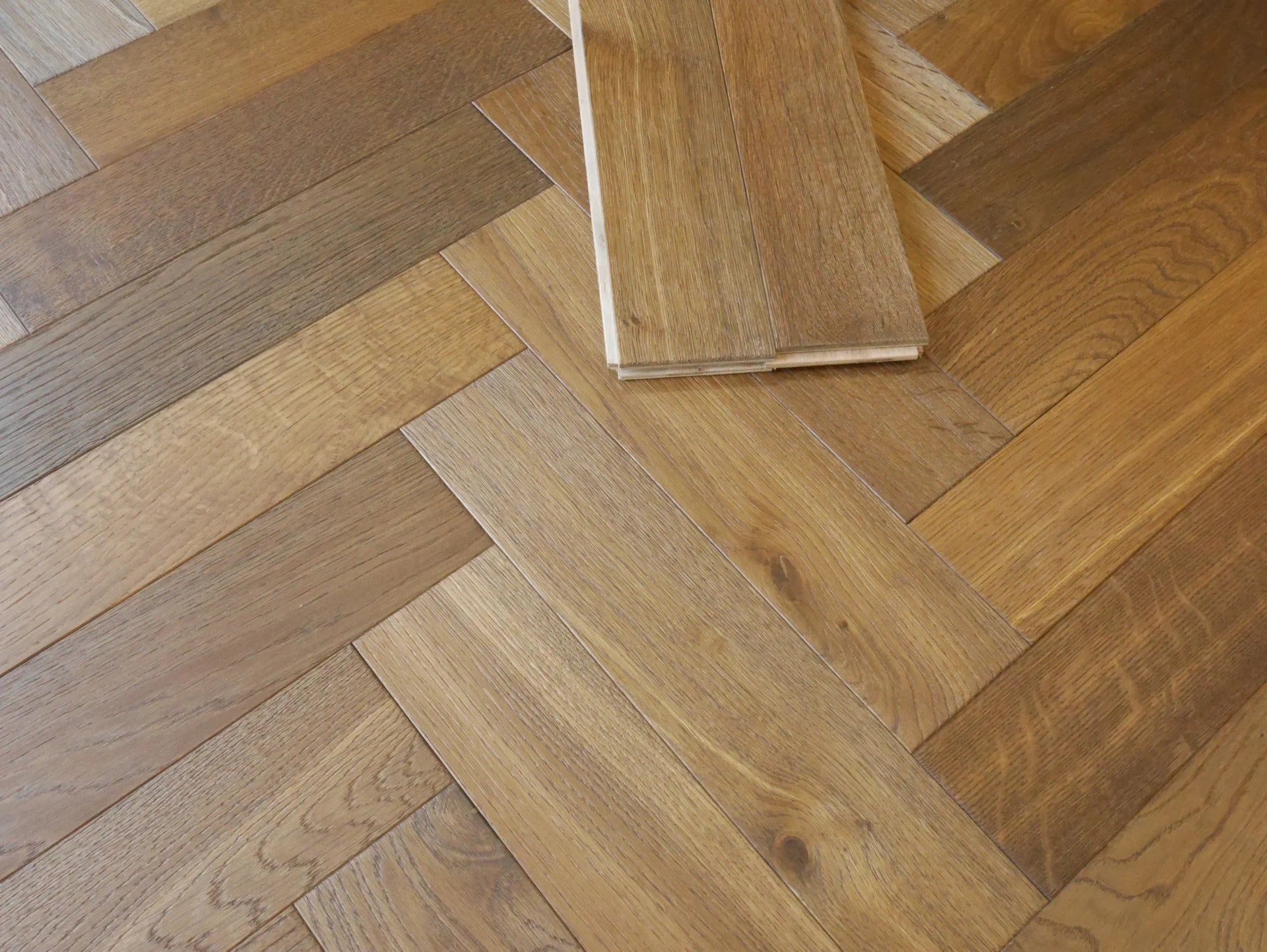 Fenston Carter Parquet Smoked Oak Oiled Flooring
