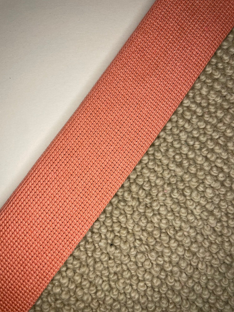Knitted Cotton Peach Border