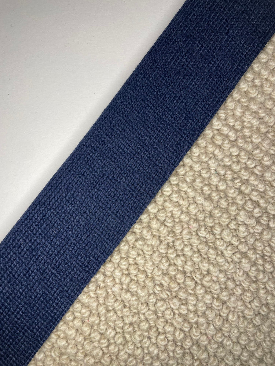 Knitted Cotton New Navy Border