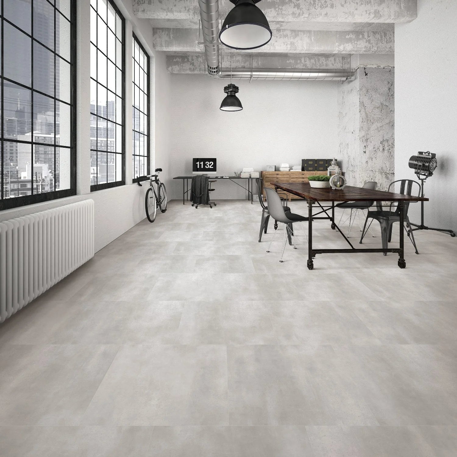 Plusfloor Luxury Glue Down Vinyl Flooring Nature's Core RockSalt