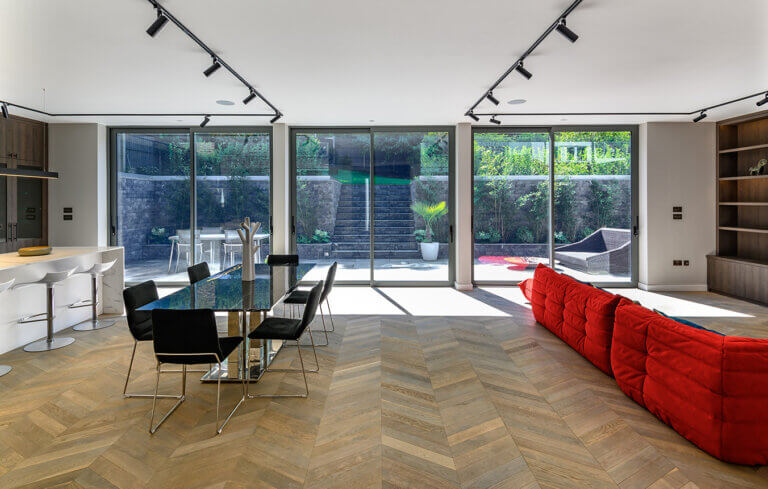 Ted Todd Create Engineered Wood Flooring - Smoke Chevron