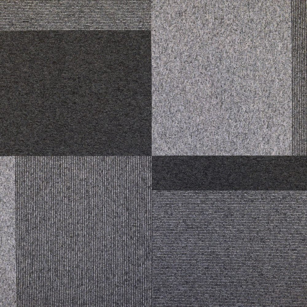 Paragon Total Contrast Chrome Pelt 83126 carpet tiles