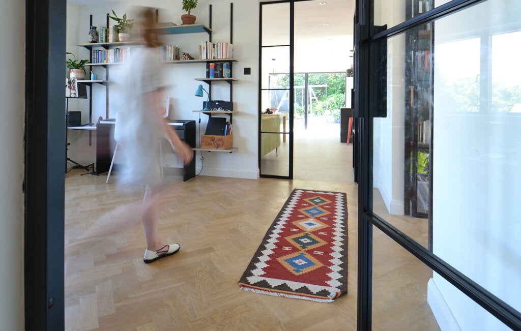 Ted Todd Unfinished Oaks Wood Flooring - Vienne Narrow Herringbone 350mm