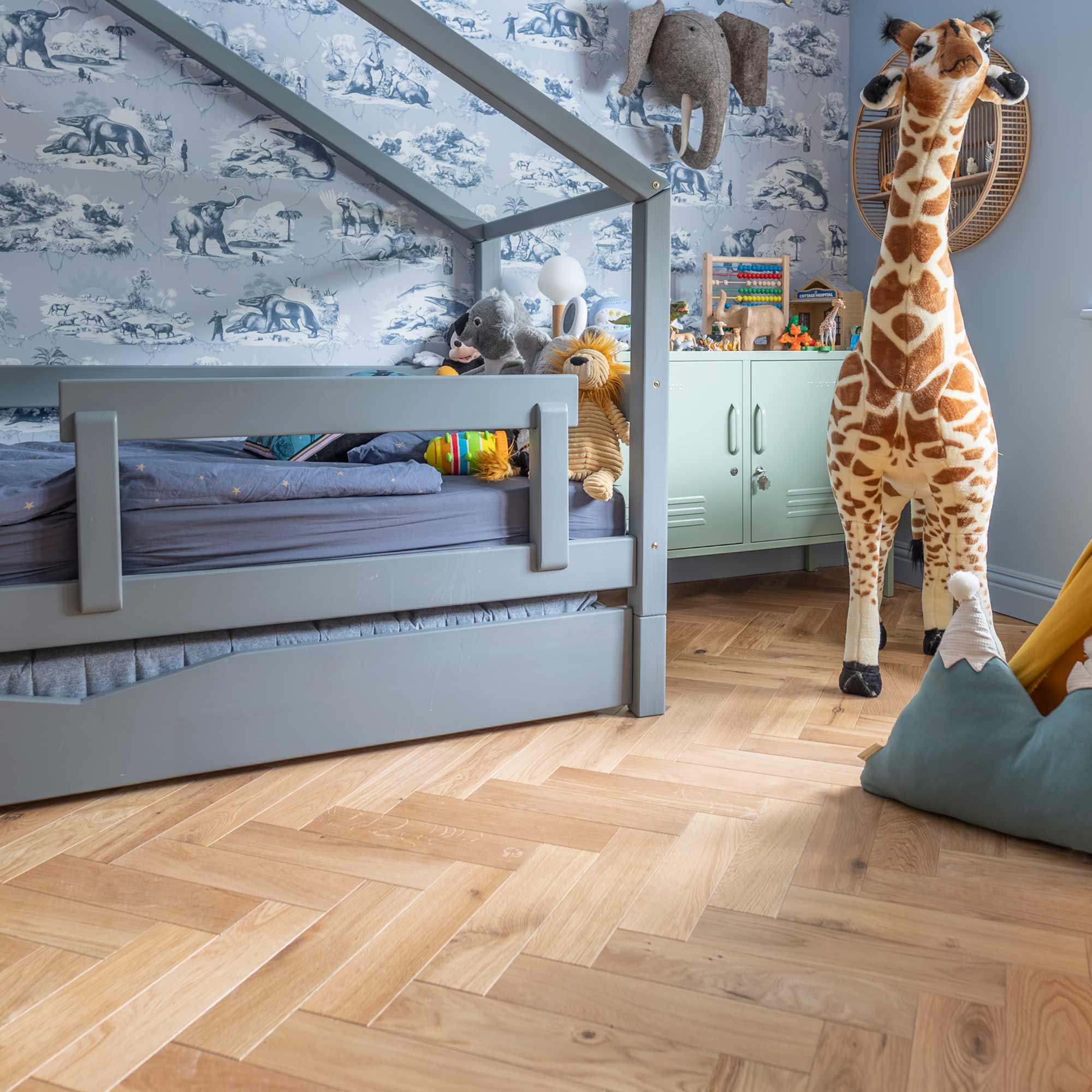 V4 Wood Flooring MZB108 V4Magnetic Natural Oak