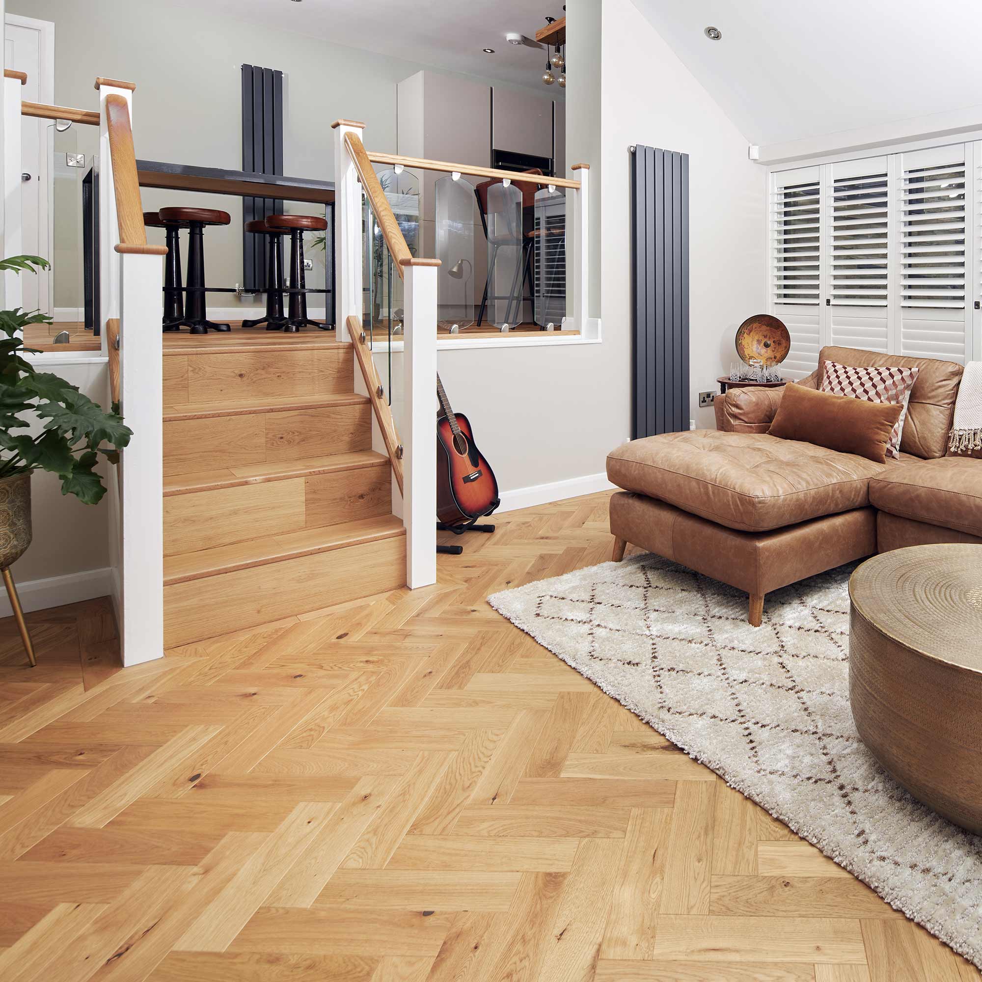 V4 Wood Flooring MZB109 V4Magnetic Brushed Matt Oak