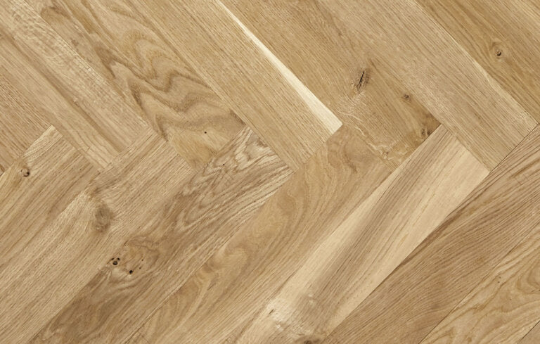 Ted Todd Unfinished Oaks Wood Flooring - Arnon Narrow Herringbone 280mm