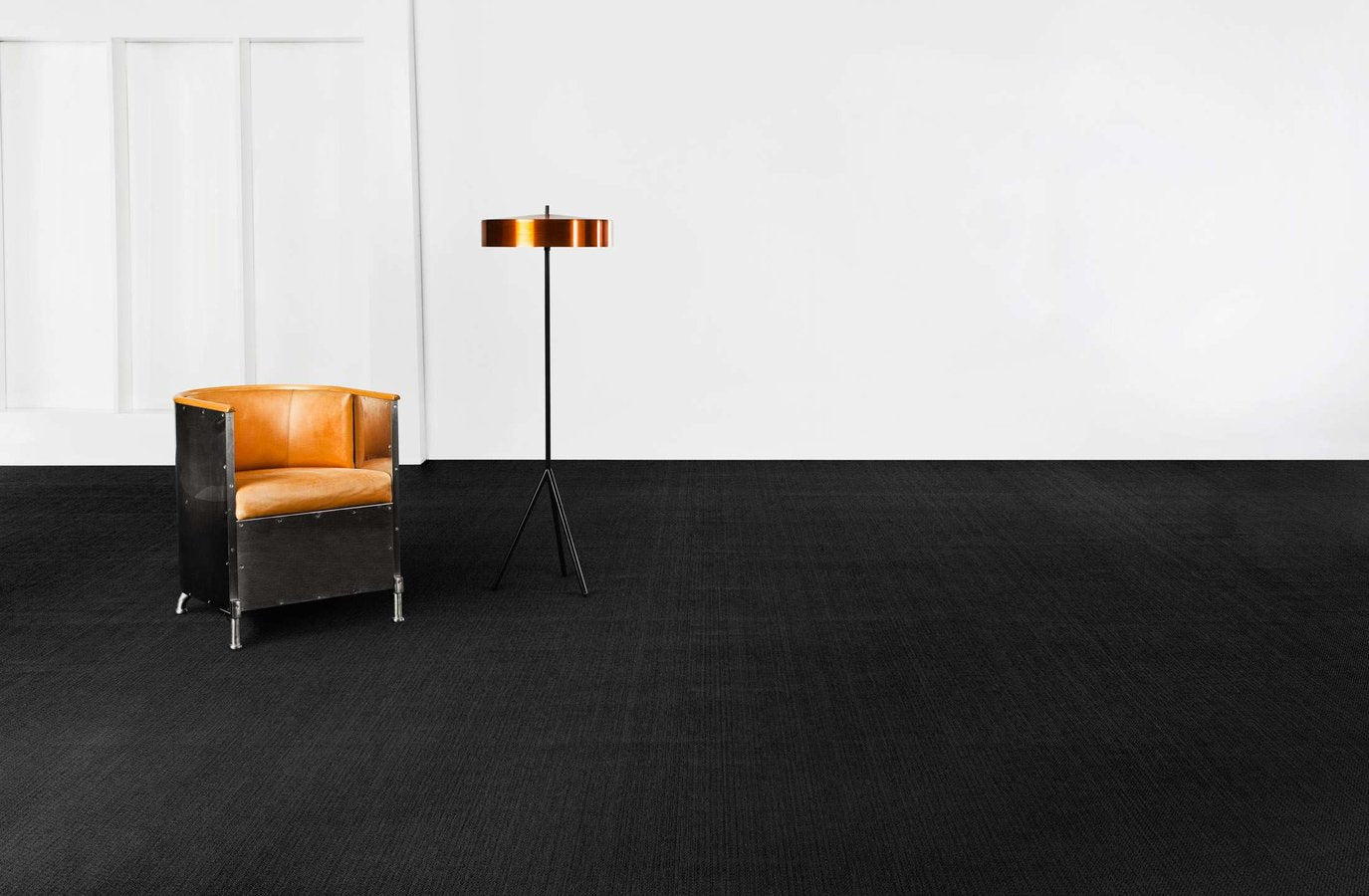 Bolon BKB Sisal Plain Black Flooring Online in the UK – Acoustic Tiles, Rolls & Studio Tiles