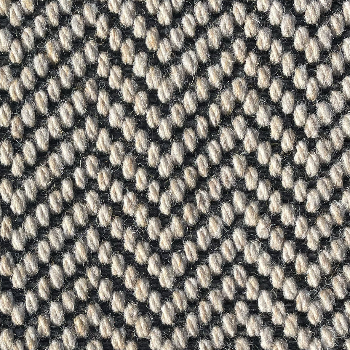 Lewis Abbott Faux Sisal Herringbone Ebony Carpet