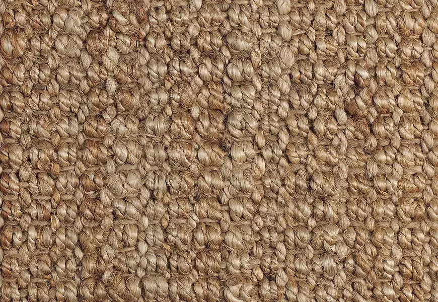 Alternative Flooring Jute Big Boucle Crumpet Carpet