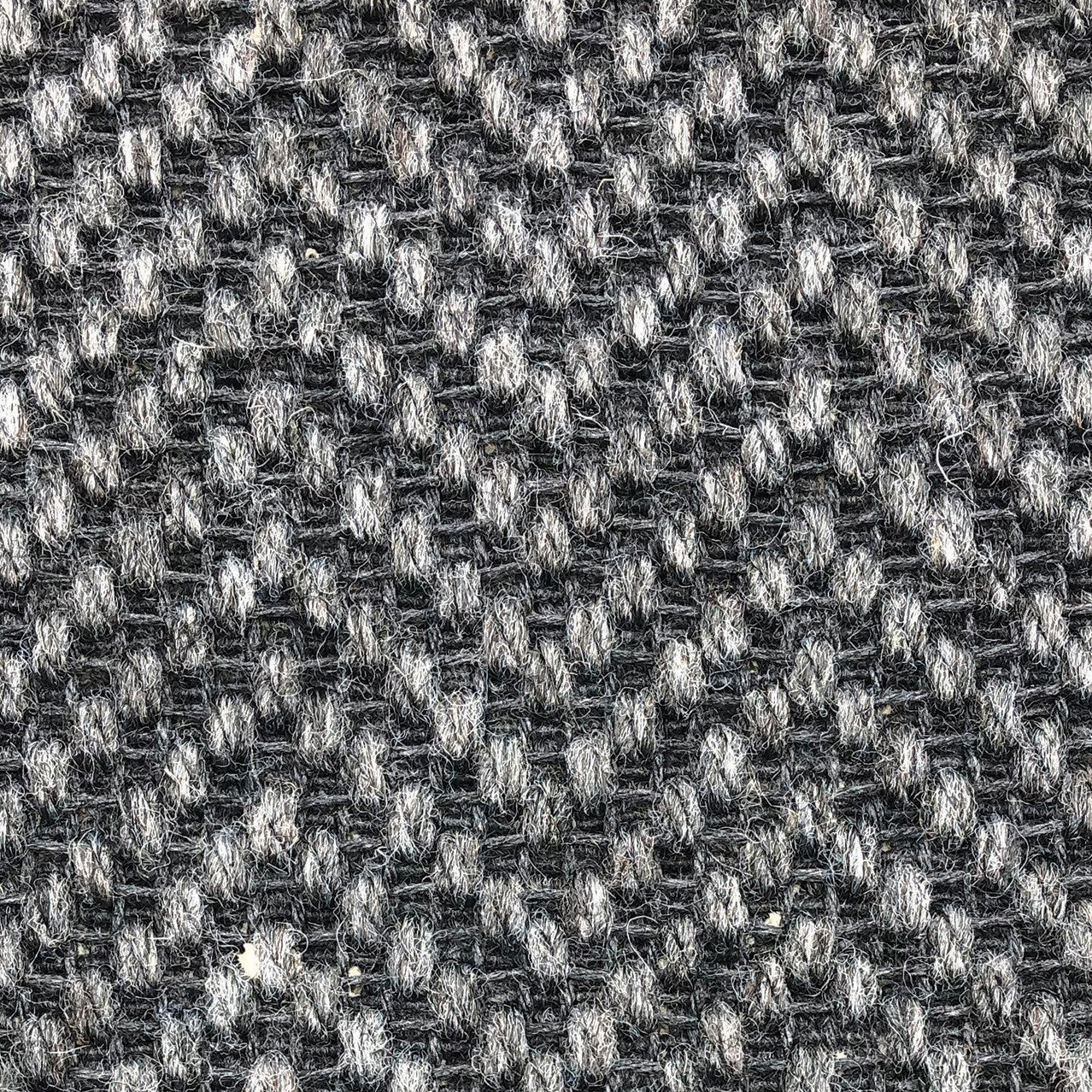 Lewis Abbott Faux Sisal Herringbone Graphite Carpet