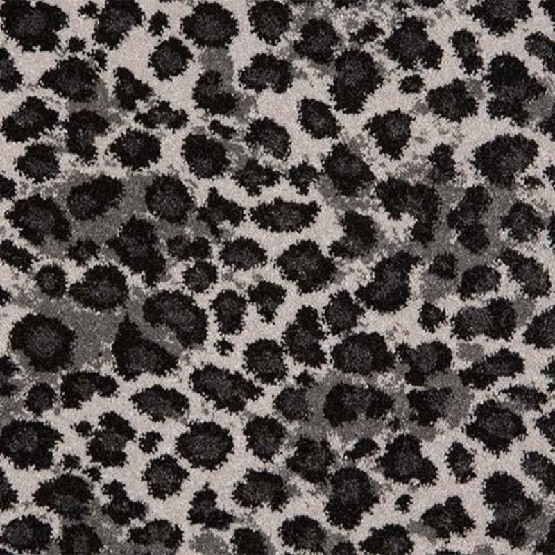 The Savannah Snow Leopard Fat. Big cat animal axminster wool print ...