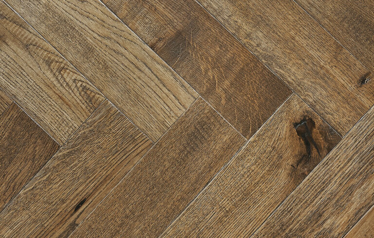 Ted Todd Warehouse Engineered Wood Flooring - Husk Narrow Herringbone