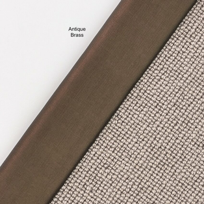 Carpet Binding Metallic Cotton Antique Brass Border Tape onto carpet